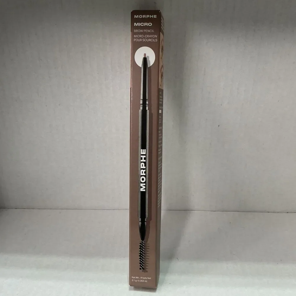 Morphe Micro Brow Pencil In Biscotti Retractable Ultra-Precise Tip Long-Lasting